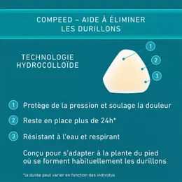 Compeed Pansements Durillons Moyen Format 6 unités