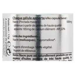 Vit'all+ Nacre Pure 500mg 30 gélules végétales