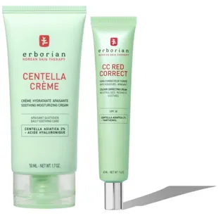 Erborian Centella Creme 50 ml + CC Cream Red Correct 40 ml
