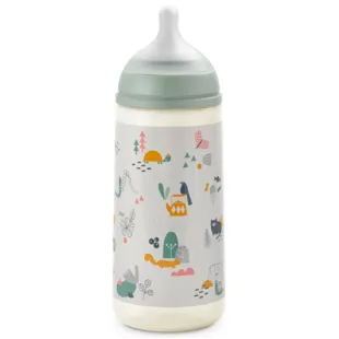 Suavinex Garrafa Anti-Cólica Tetina Fisiológica de Fluxo Denso SX Pro Walk Verde +6m 360 ml