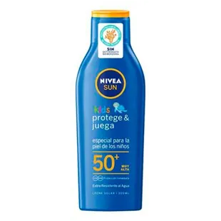 Nivea Sun Leite Solar Hidratante para Crianças Protege e Brinca FPS50+ 200 ml