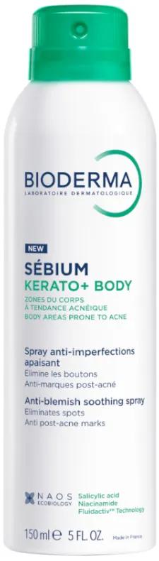 Bioderma Sébium Kerato+ Anti-Akne-Körperspray 150 ml