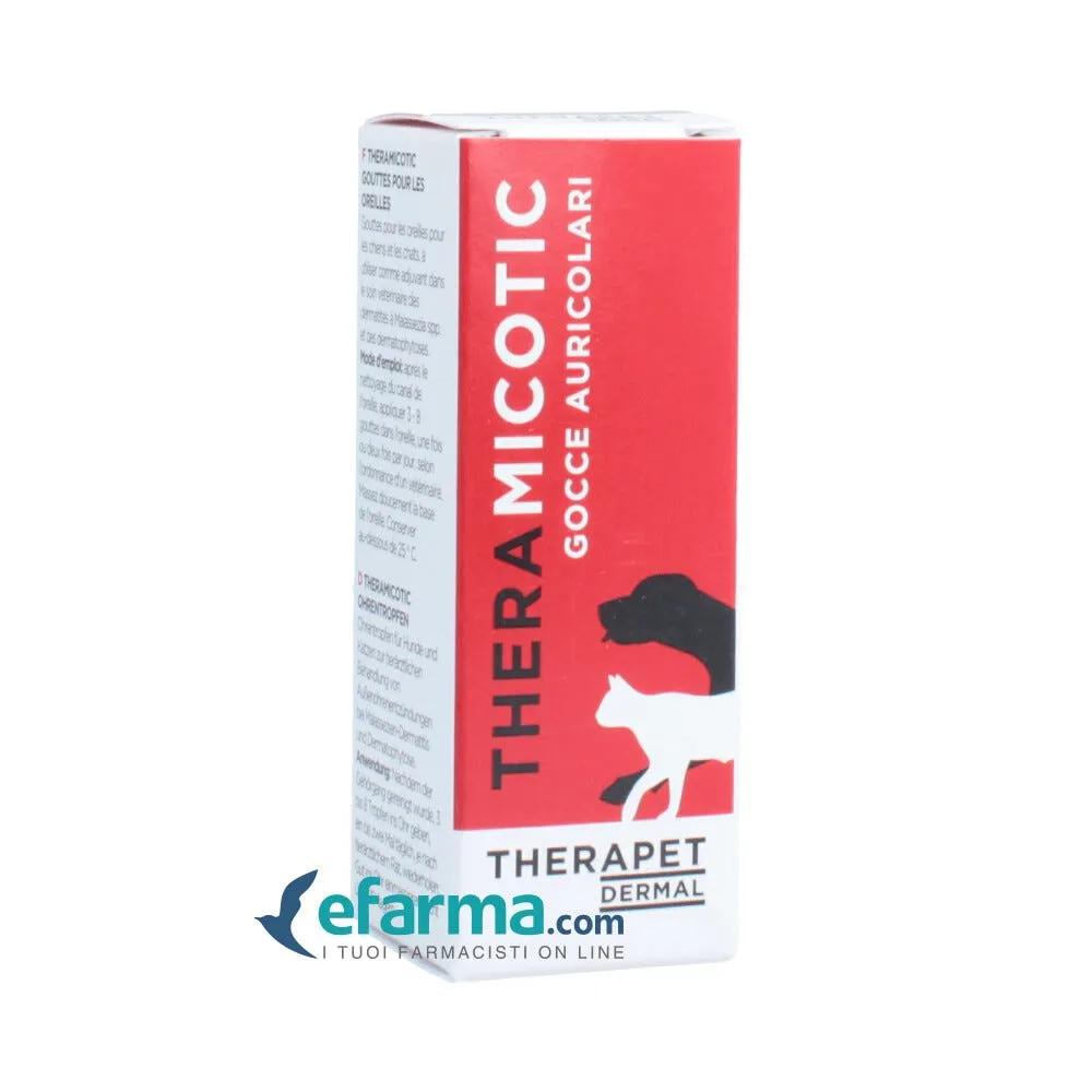 Theramicotic Gocce Otologiche Per Cani E Gatti 25 ml