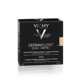 Vichy Dermablend Covermatte Poudre Compacte N°25 Nude 9,5g