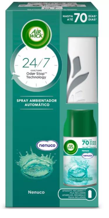 Air Wick Ambientador Freshmatic + Recambio Nenuco 250 ml
