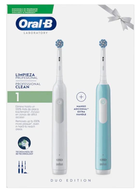 Elektrische Zahnbürste Oral-B PRO 1 Duplo