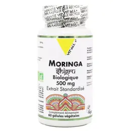 Vit'all+ Moringa 500mg Bio 60 gélules végétales