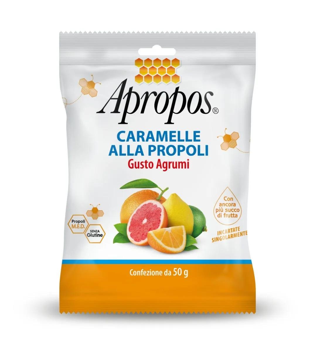 Apropos Caramelle alla Propoli Gusto Agrumi 50 g