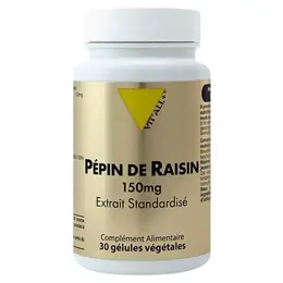 Vit'all+ Pépin de Raisin 150mg 30 gélules végétales