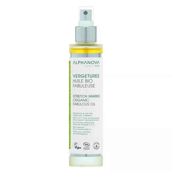 Alphanova Organic Fabulous Anti-Stretch Marks Oil 100ml 