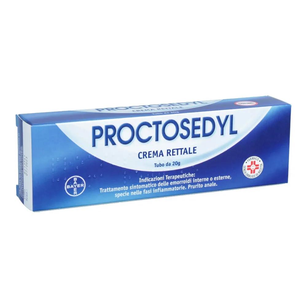 Proctosedyl Crema Rettale Trattamento Emorroidi Con Idrocortisone 20 gr