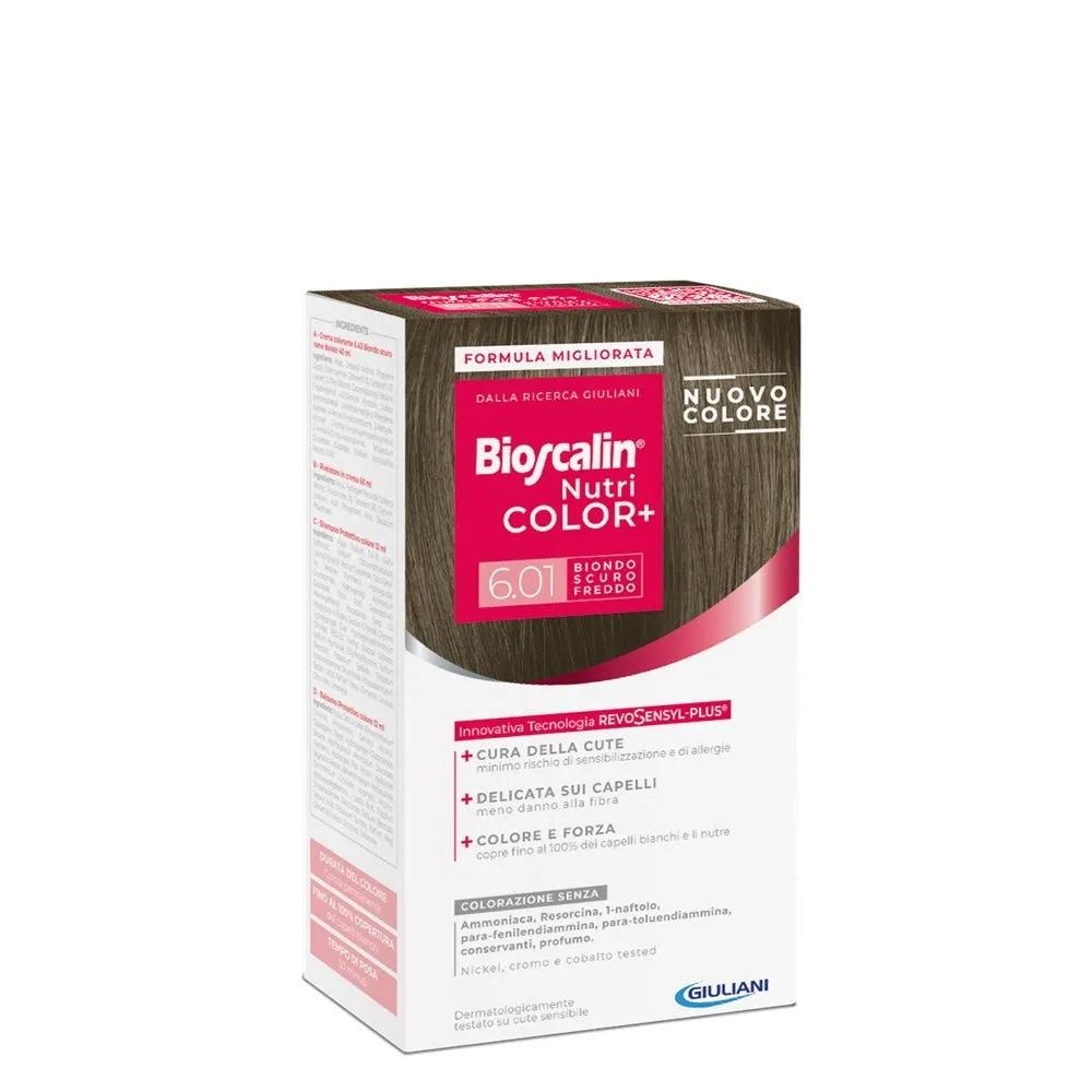 Bioscalin Nutri Color Plus 6.01 Biondo Scuro Freddo Trattamento Colorante