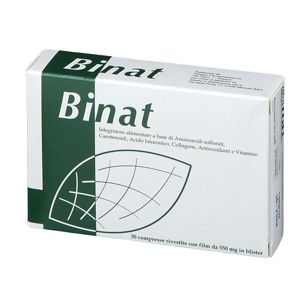 Medicbio Binat Integratore Unghie Capelli 30 Compresse 15 g