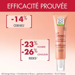 So'Bio Étic Lift'Grenade Soin Regard Rides + Cernes Bio 15ml