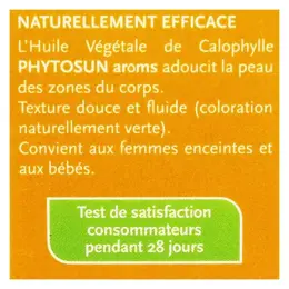 Phytosun Arôms Huile Végétale de Calophylle Bio Nourrit et Adoucit la Peau 50ml