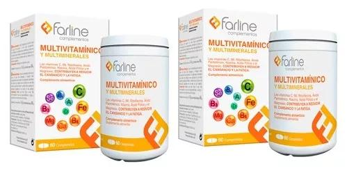 Farline Multivitamínico 2x60 Comprimidos