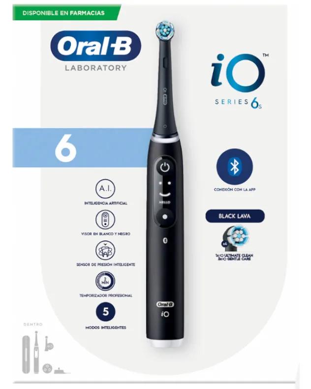 Oral-B iO6 S Elektrische Zahnbürste Schwarz