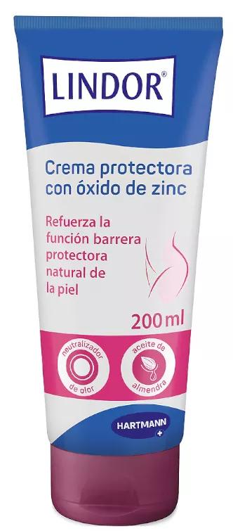 Lindor Crema Protectora Skin Óxido de Zinc 200 ml