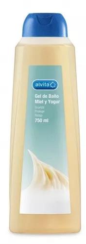 Alvita Gel de Baño Miel y Yogur 750 ml