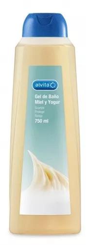 Imagen de Alvita Gel de Baño Miel y Yogur 750 ml