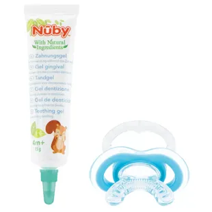 Nuby Gel Gingival 15 ml + Mordedor Gum-ezz +4m