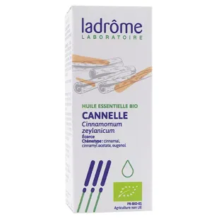 Ladrome olio essenziale cannella organico di 5ml Ceylon