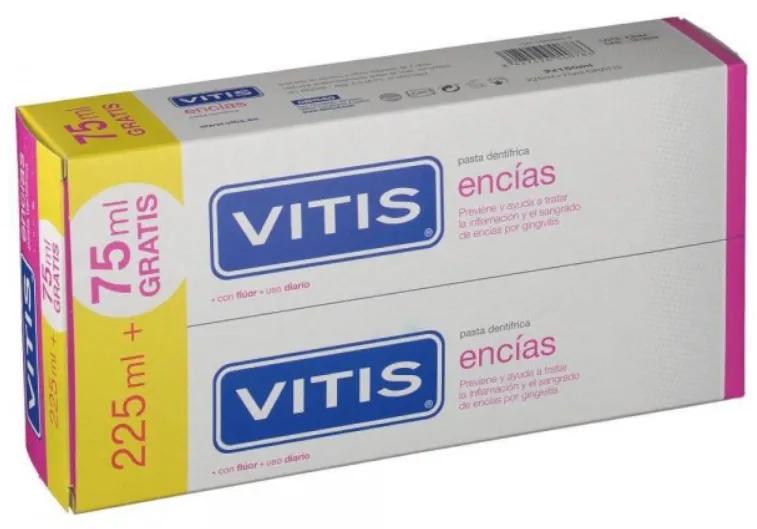 Vitis Toothpaste Gums 2x150 ml + GIFT Mouthwash