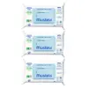 Mustela Lingettes Nettoyantes Compostables Non Parfumées Lot de 3 x 60 unités