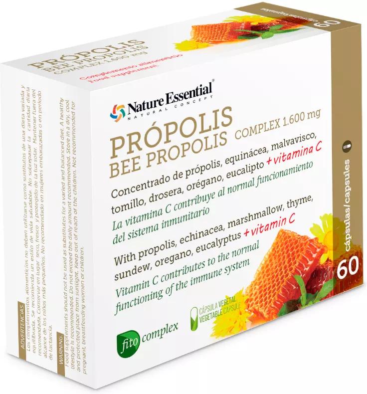 Nature Complexe Essentiel de Propolis 1600 mg 60 Gélules