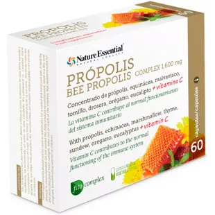 Nature Complexe Essentiel de Propolis 1600 mg 60 Gélules