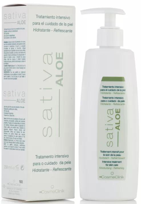 Sativa Aloë Fles 250 ml CosmeClinik