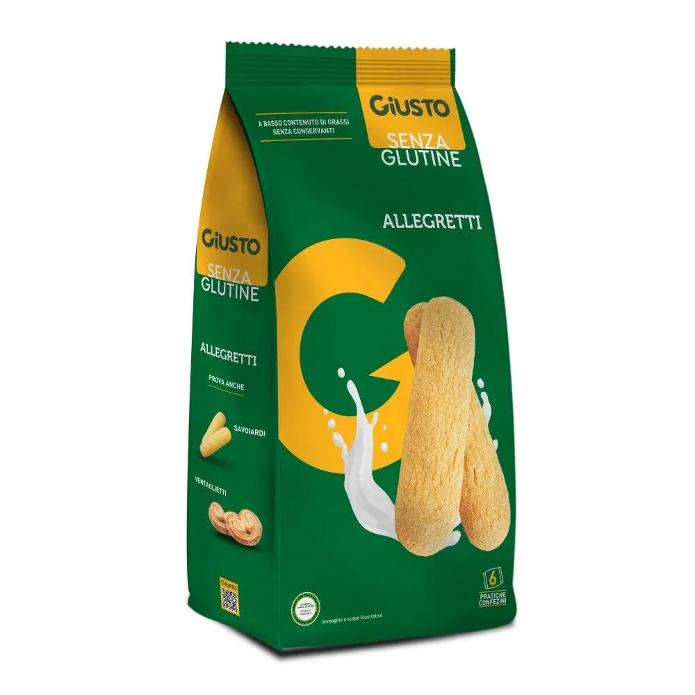 Giusto Senza Glutine Biscotti Allegretti 180 g