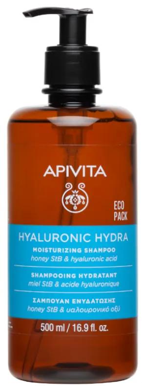 Apivita Shampoing Hydra Hyaluronique Ecopack 500 ml