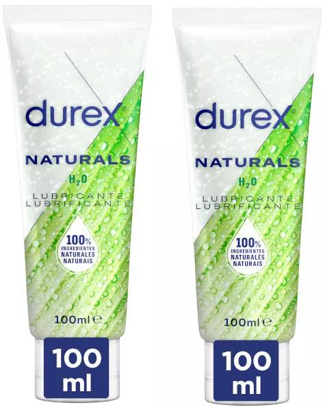 Durex Naturals Gel Lubricante Íntimo 2x100 ml