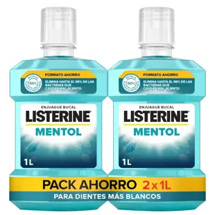Listerine Menthol Duplo XXL