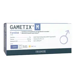 Densmore Gametix M Fertilité, Conception, Reproduction Homme - Cure de 1 mois