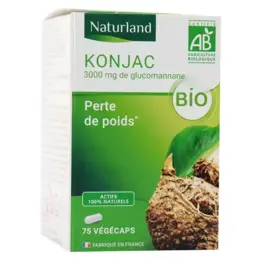 Naturland Konjac 75 végécaps