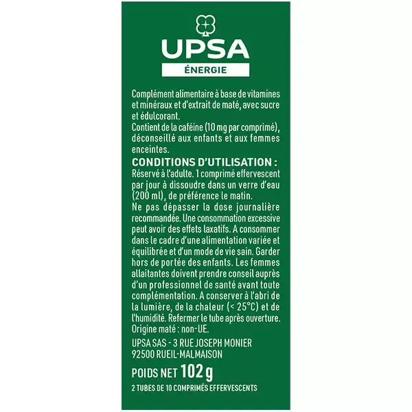 UPSA Booster 5 en 1 20 comprimés