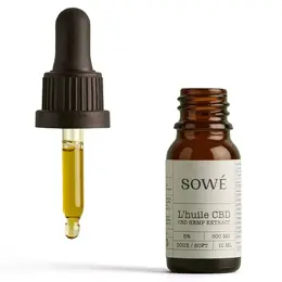 Sowé Huile Bio Broad Spectrum Doux 5% 10ml