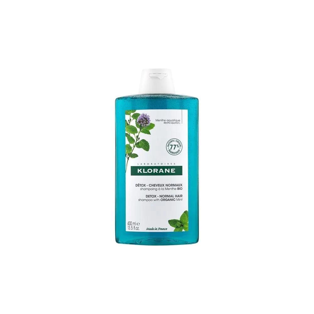 Klorane Shampoo Alla Menta Acquatica Bio Anti-inquinamento 400 ml