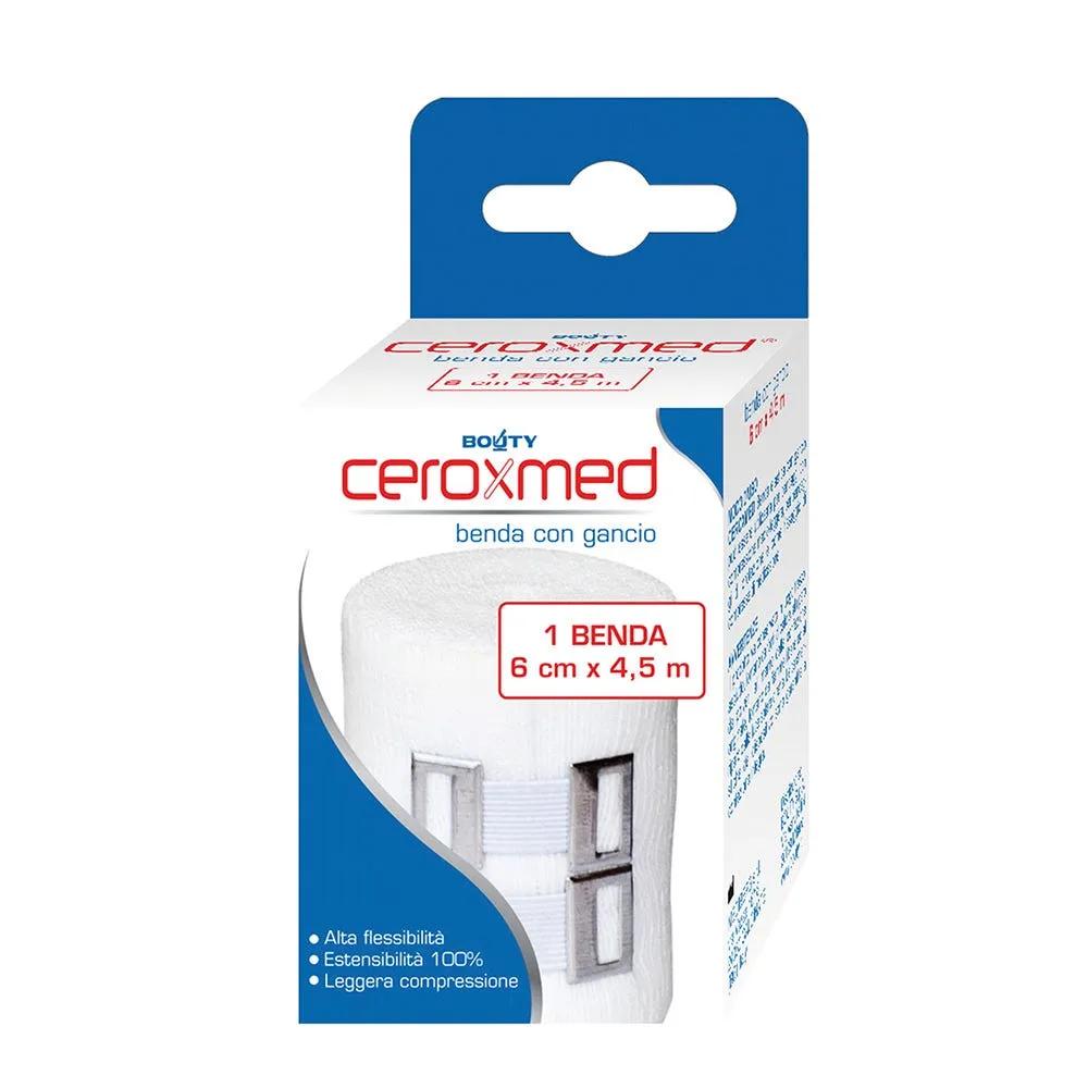 Ceroxmed Benda Elastica Con Fermabenda cm 6x4,5 m