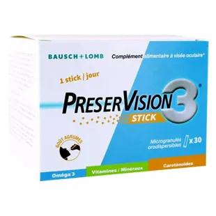 Bausch & Lomb Preservision 3 - 30 Stick