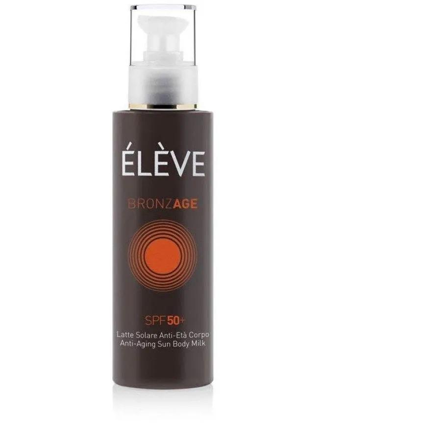 Élève Bronzage Latte Solare Protezione 50+ Anti-Età Corpo 200 ml