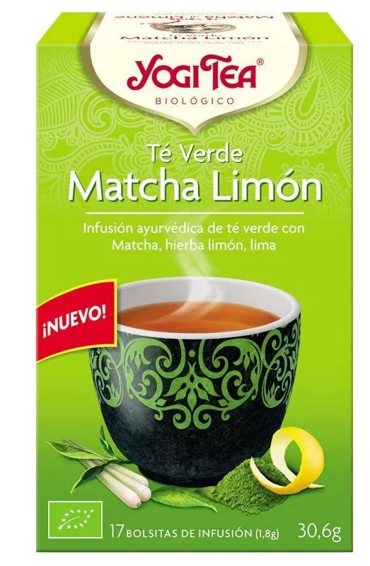 Yogi Tea Infusion de Thé Vert Matcha Citron 17 Sachets