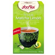 Yogi Tea Infusión Té Verde Matcha Limón 17 Bolsitas