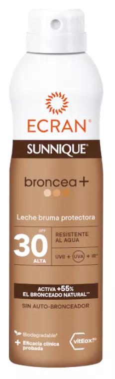 Ecran Sunnique Bronzeia+ Leite Bruma Protetora SPF30 250 ml