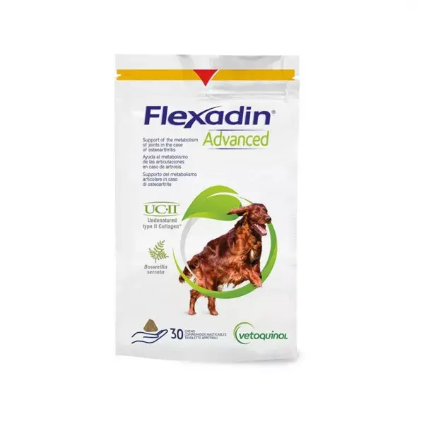 Vetoquinol Flexadin Advanced Chien 30 bouchées