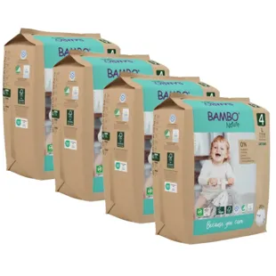 Bambo Nature Pants T4 (7-14 Kg) 4x20 units