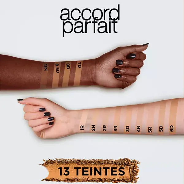 L'Oréal Paris Accord Parfait Fondotinta in Polvere 3.R Beige Rosé 9g