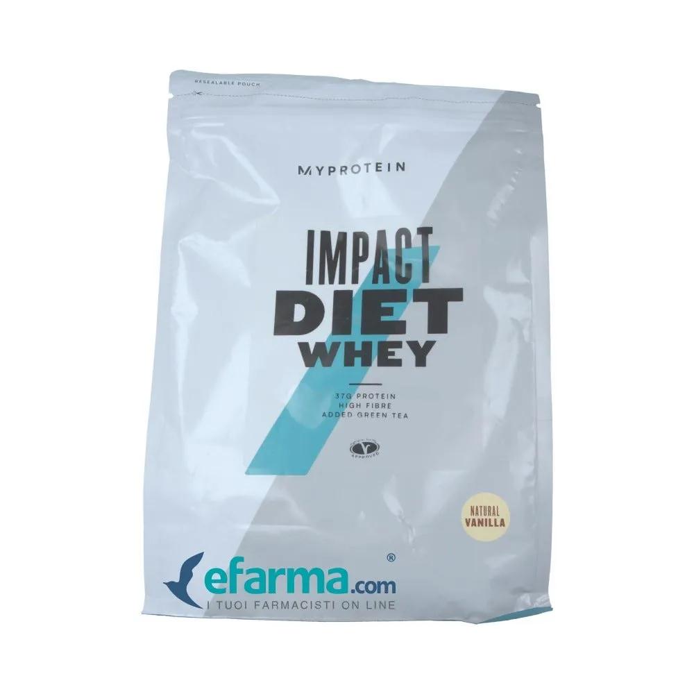 Myprotein Impact Diet Whey Vaniglia Naturale Integratore Perdita di Peso 1 Kg